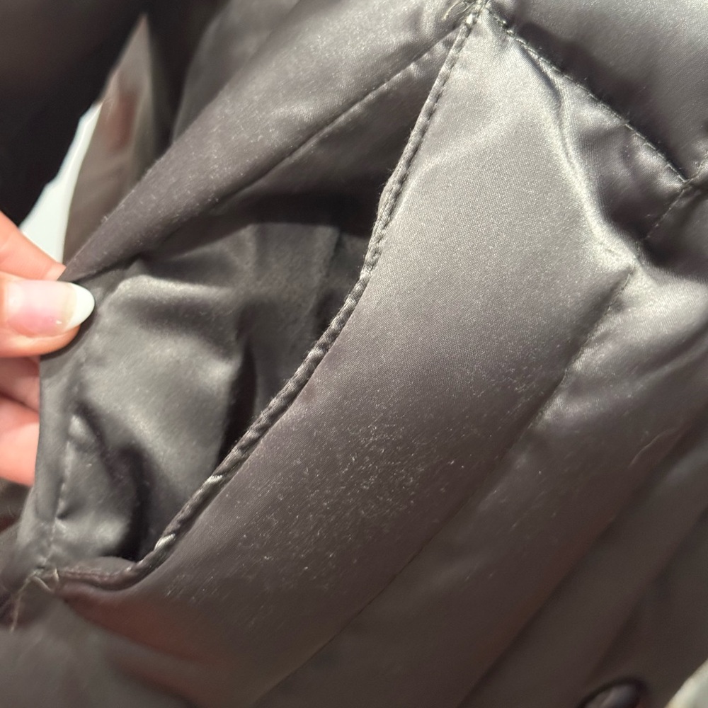 Women's Olive Green  Puffer Jacket - Picture 3 of 10